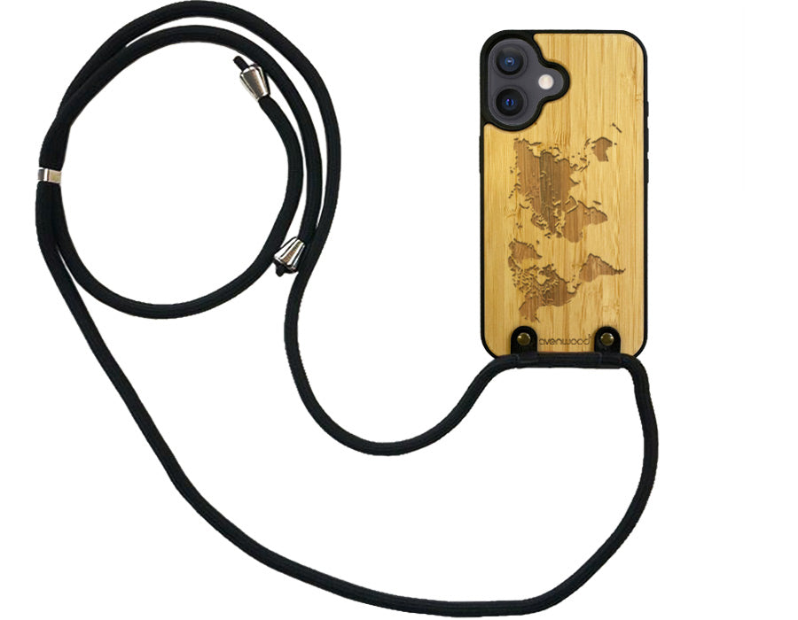 WORLD iPhone 16 Bändelhülle